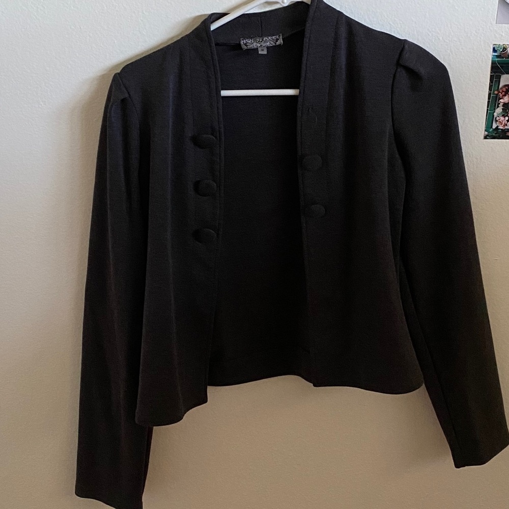 Charcoal Gray cardigan